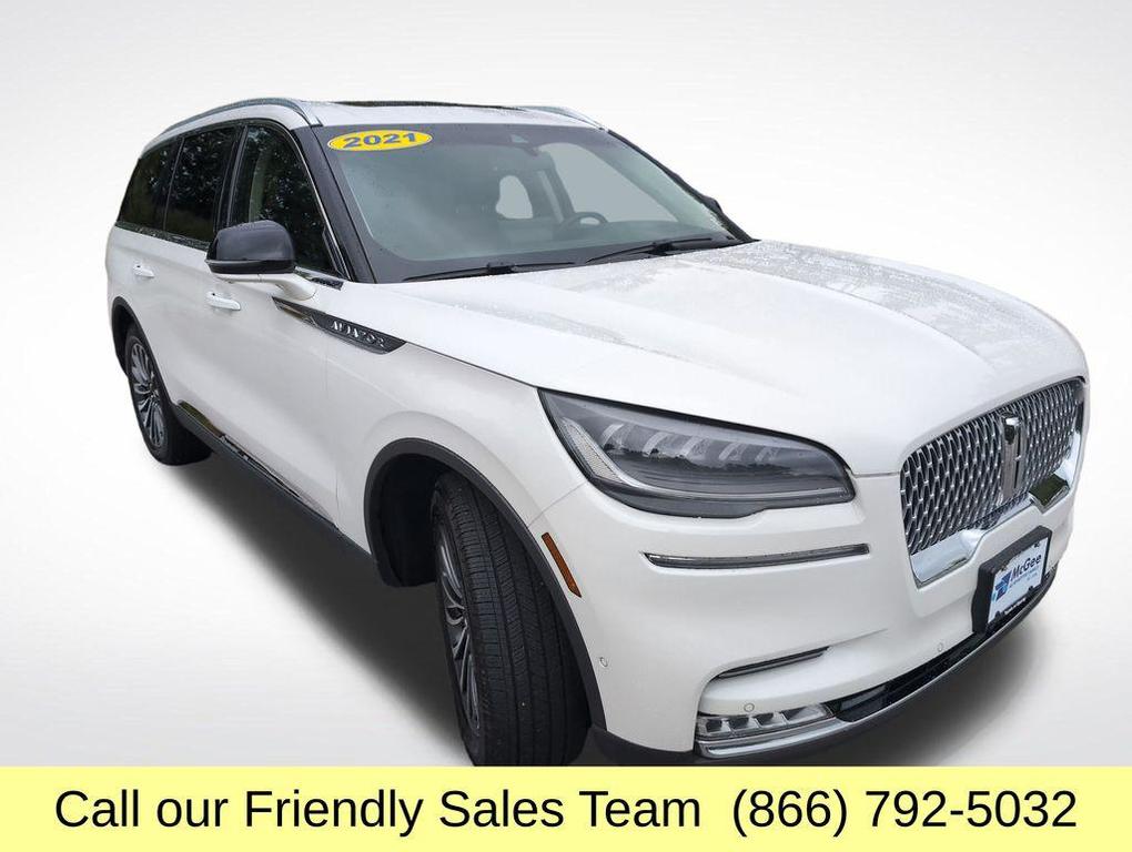 used 2021 Lincoln Aviator car, priced at $31,989