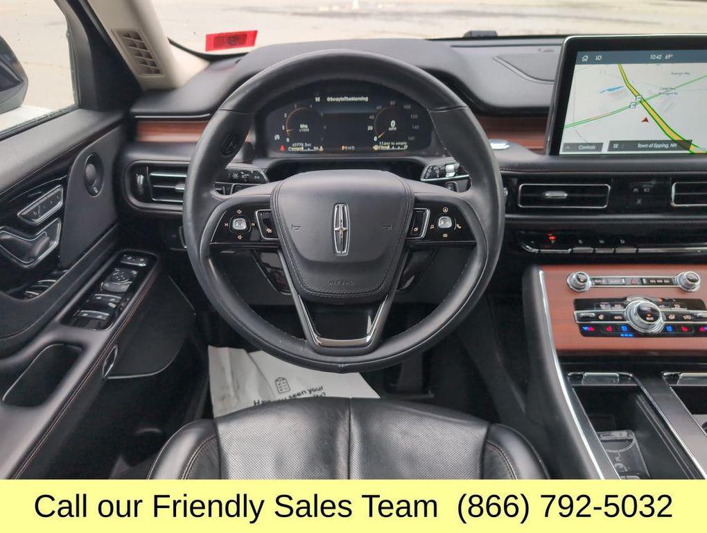 used 2021 Lincoln Aviator car, priced at $31,989
