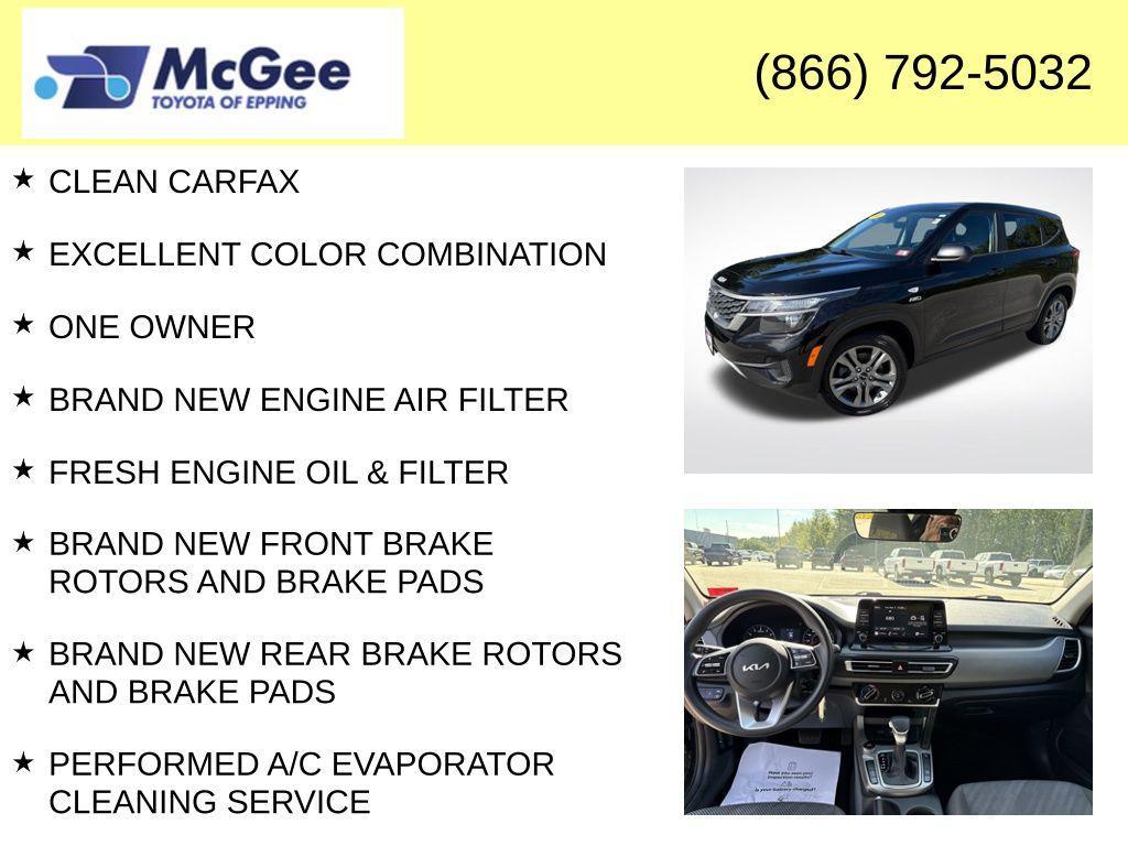 used 2022 Kia Seltos car, priced at $14,599