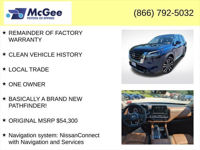 used 2024 Nissan Pathfinder car, priced at $43,588