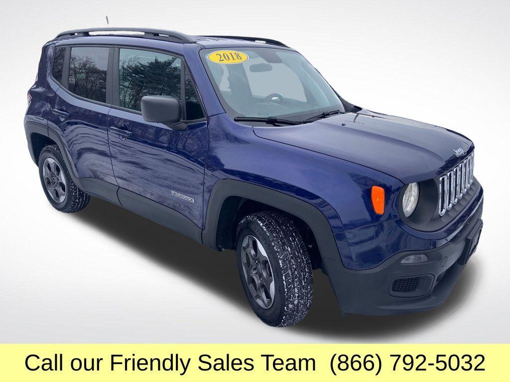 used 2018 Jeep Renegade car, priced at $13,668