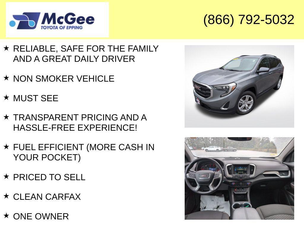 used 2019 GMC Terrain car, priced at $18,711