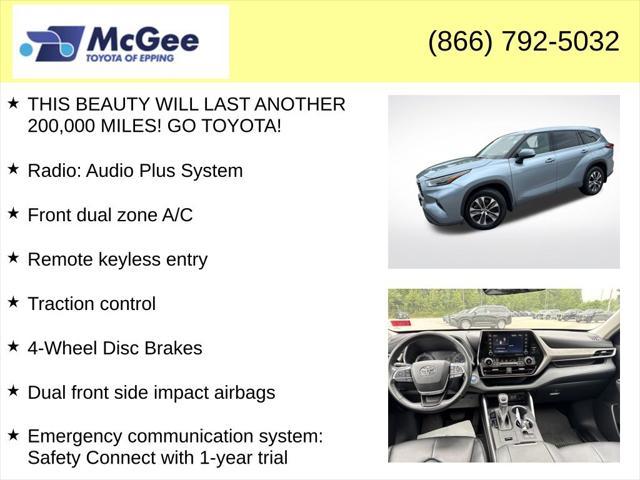 used 2022 Toyota Highlander Hybrid car, priced at $29,888