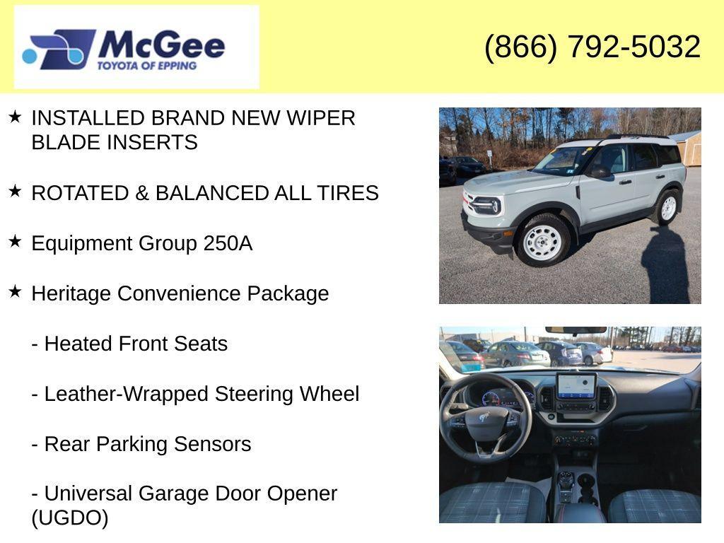 used 2023 Ford Bronco Sport car, priced at $26,872