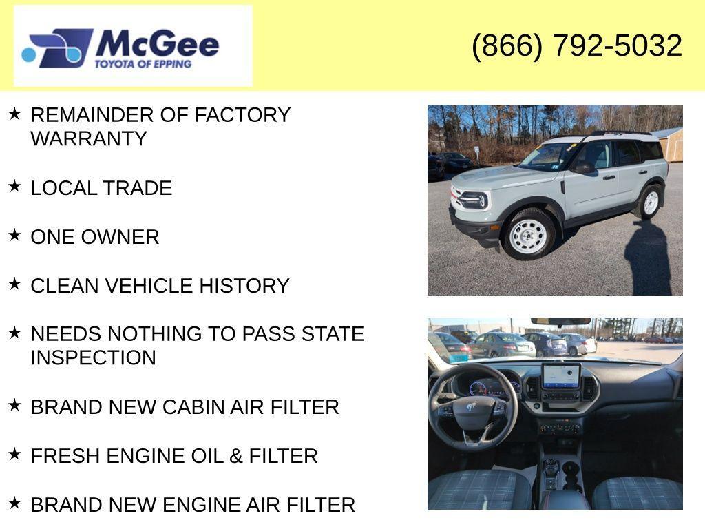 used 2023 Ford Bronco Sport car, priced at $26,872