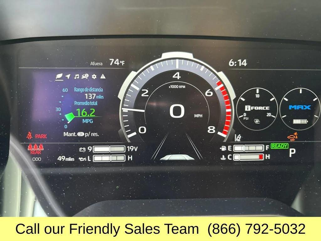 new 2025 Toyota Tundra Hybrid car, priced at $62,537