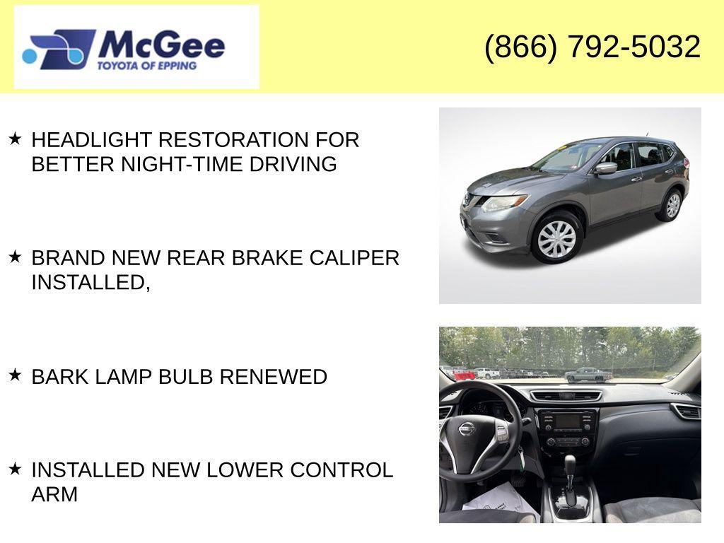used 2015 Nissan Rogue car, priced at $8,499