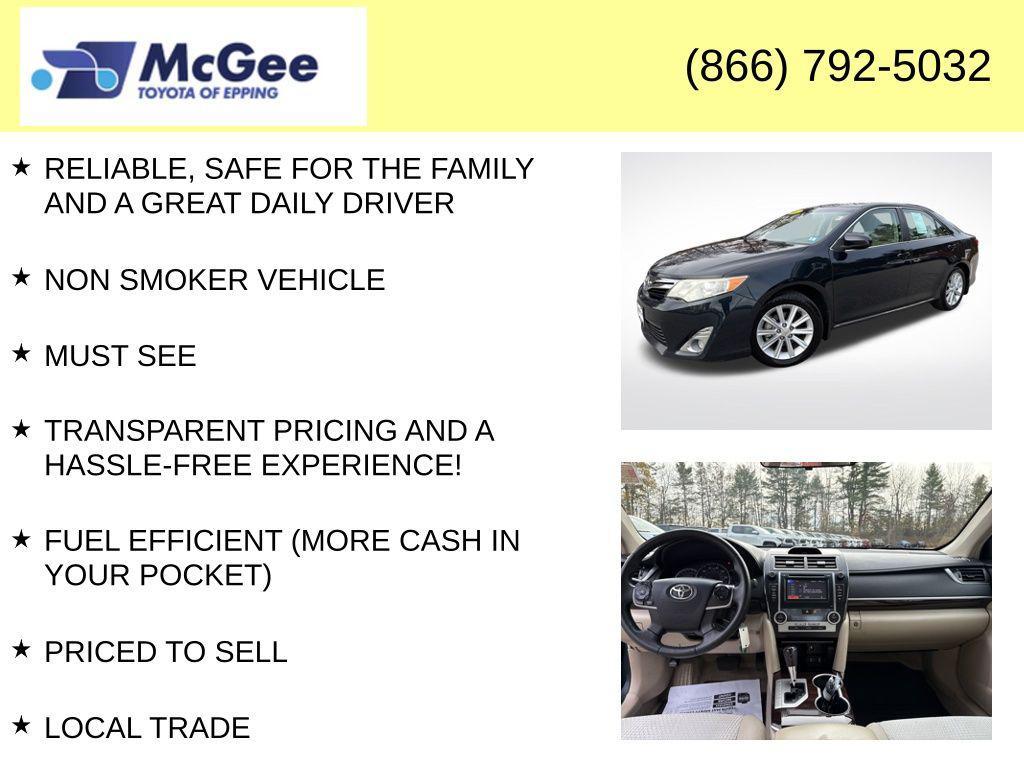 used 2012 Toyota Camry car, priced at $10,500