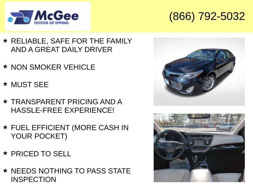 used 2015 Toyota Avalon Hybrid car, priced at $14,128