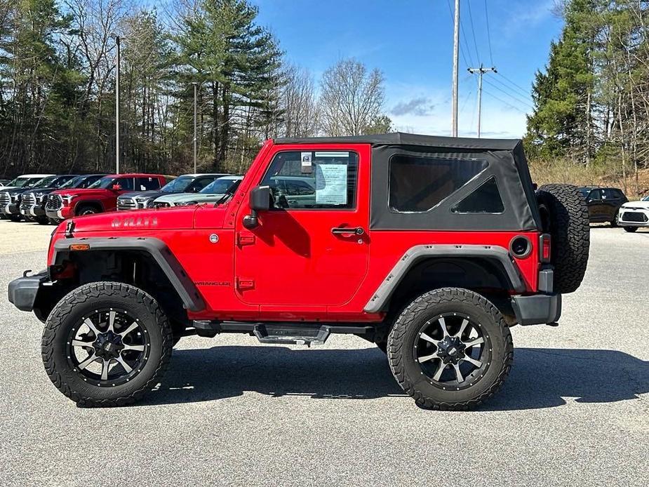 used 2014 Jeep Wrangler car, priced at $16,052