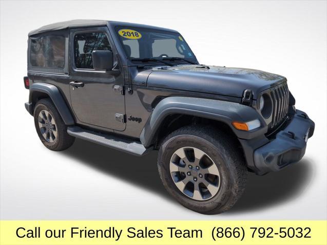 used 2018 Jeep Wrangler car, priced at $15,188