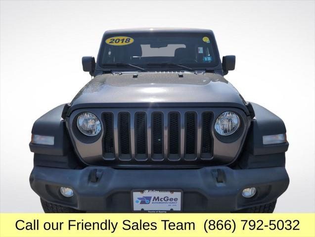 used 2018 Jeep Wrangler car, priced at $15,188