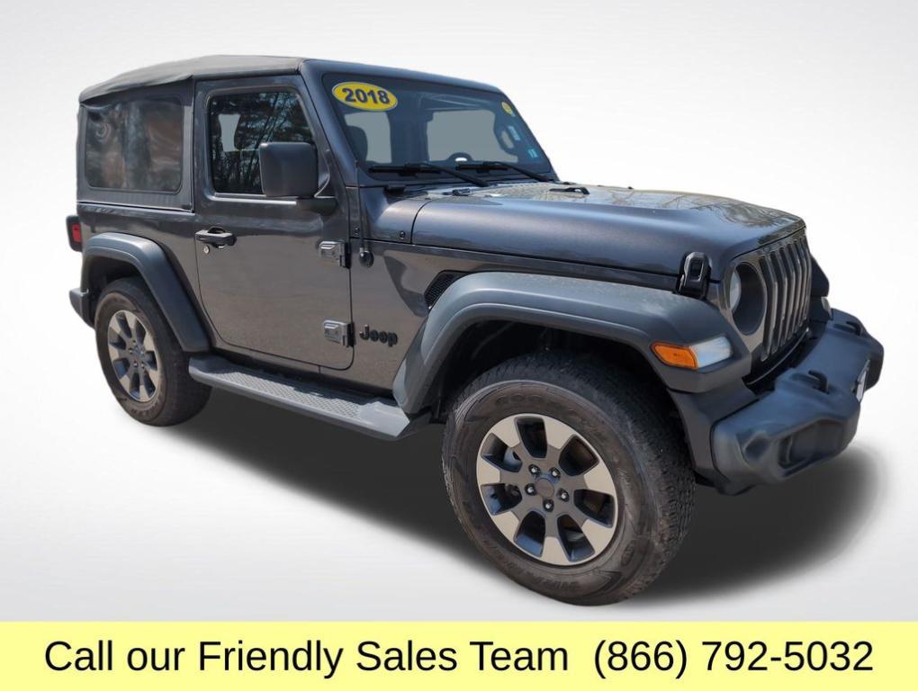 used 2018 Jeep Wrangler car, priced at $17,588