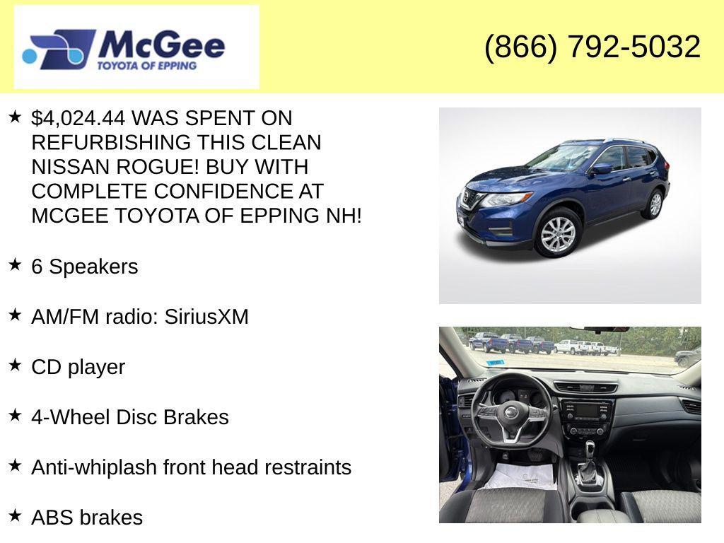 used 2017 Nissan Rogue car, priced at $11,323