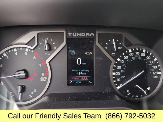 new 2025 Toyota Tundra car, priced at $55,107