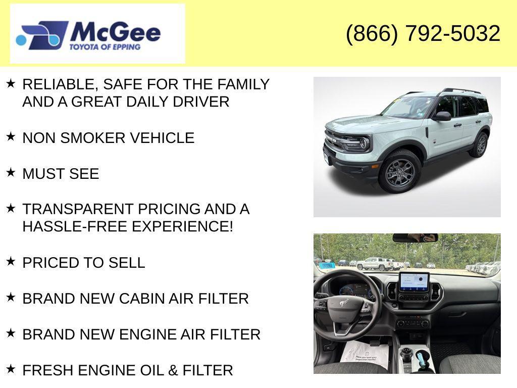 used 2021 Ford Bronco Sport car, priced at $21,849