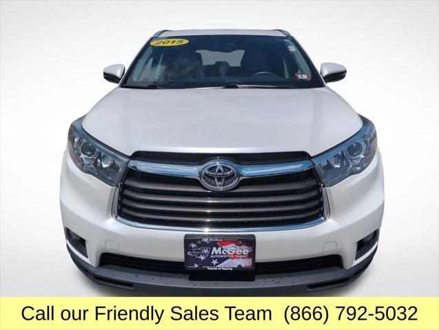 used 2015 Toyota Highlander car, priced at $15,754