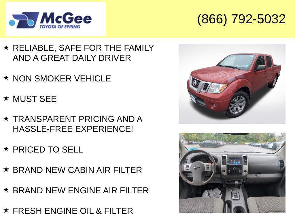 used 2021 Nissan Frontier car, priced at $21,932