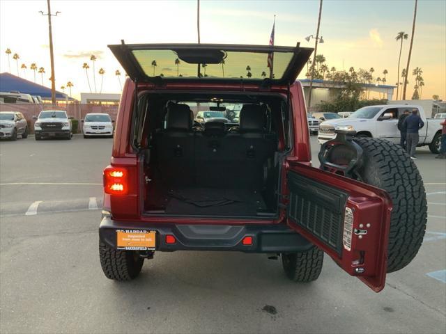 used 2021 Jeep Wrangler Unlimited car, priced at $37,999