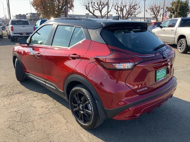 used 2023 Nissan Kicks car, priced at $21,999