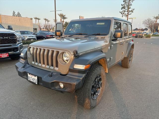 used 2021 Jeep Wrangler Unlimited car, priced at $31,999