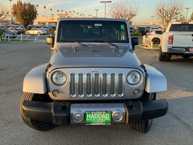 used 2016 Jeep Wrangler Unlimited car, priced at $19,157