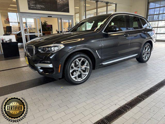 used 2021 BMW X3 car, priced at $35,995