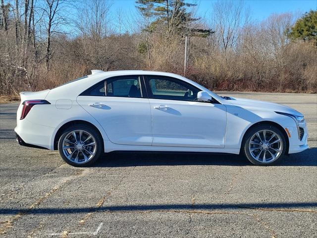 new 2025 Cadillac CT4 car, priced at $49,050