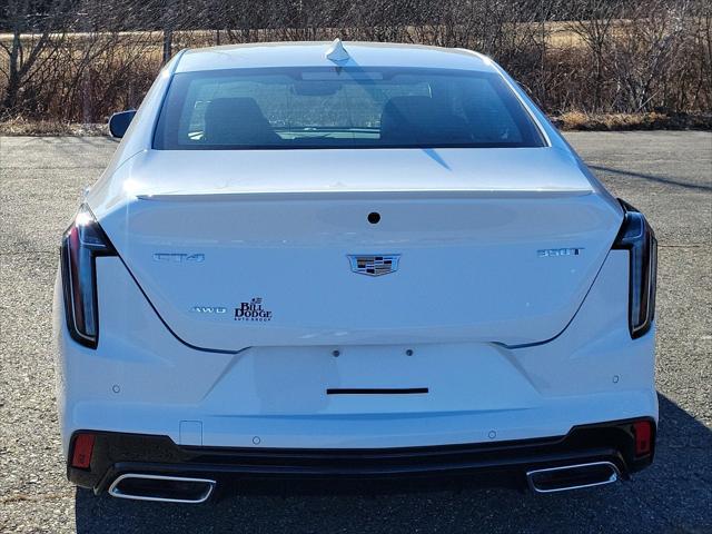 new 2025 Cadillac CT4 car, priced at $49,050