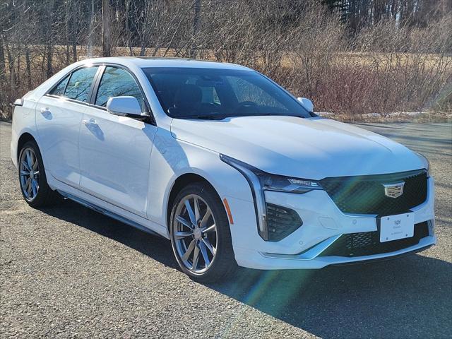 new 2025 Cadillac CT4 car, priced at $49,050