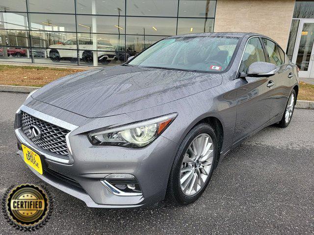 used 2021 INFINITI Q50 car, priced at $28,720