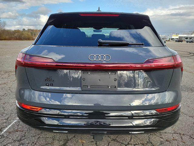 used 2024 Audi Q8 e-tron car, priced at $53,910