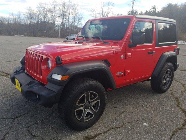 used 2021 Jeep Wrangler car, priced at $30,590