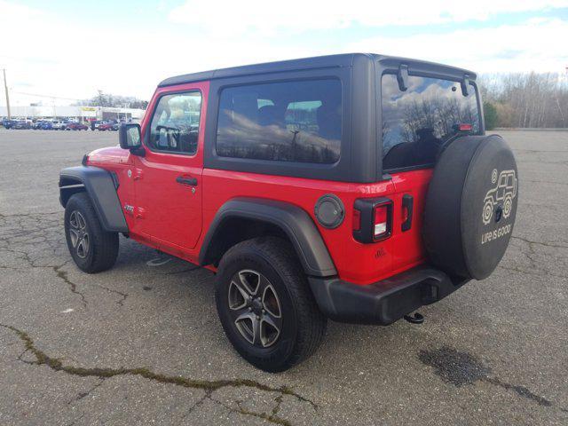 used 2021 Jeep Wrangler car, priced at $30,480