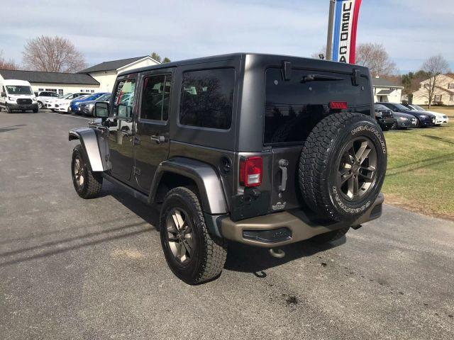 used 2016 Jeep Wrangler Unlimited car, priced at $20,495