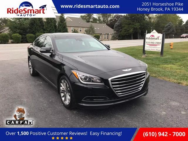 used 2015 Hyundai Genesis car, priced at $18,799