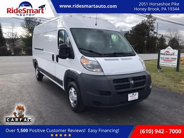 used 2017 Ram ProMaster 2500 car, priced at $21,995