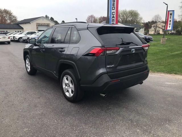 used 2021 Toyota RAV4 Hybrid car, priced at $19,995