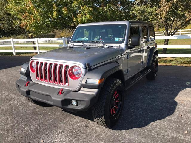 used 2018 Jeep Wrangler Unlimited car, priced at $24,995