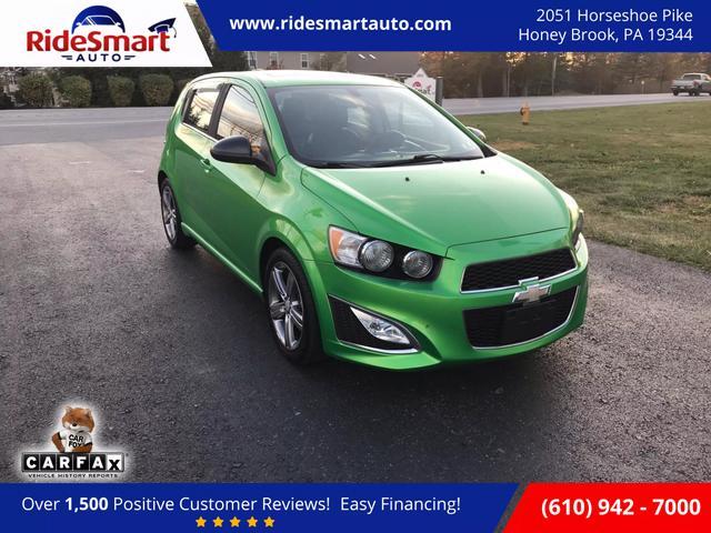 used 2015 Chevrolet Sonic car, priced at $8,997