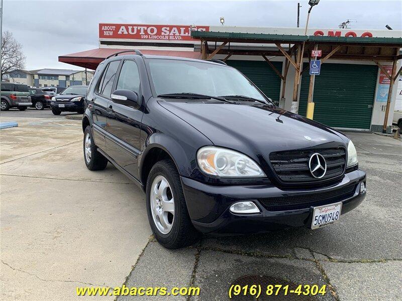 used 2003 Mercedes-Benz M-Class car, priced at $4,995