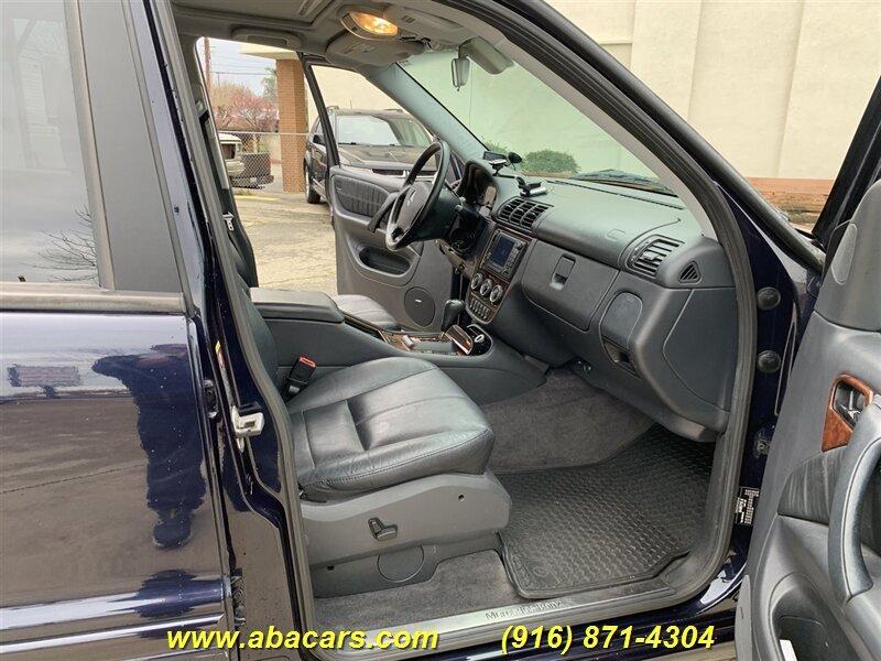 used 2003 Mercedes-Benz M-Class car, priced at $4,995