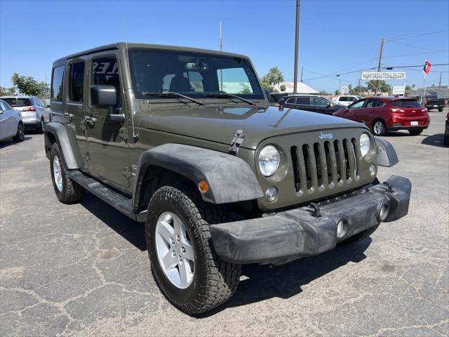 used 2015 Jeep Wrangler Unlimited car, priced at $18,999