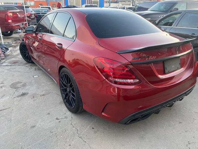 used 2018 Mercedes-Benz AMG C 63 car, priced at $48,999