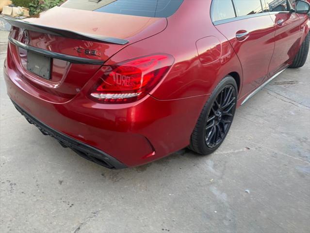 used 2018 Mercedes-Benz AMG C 63 car, priced at $48,999