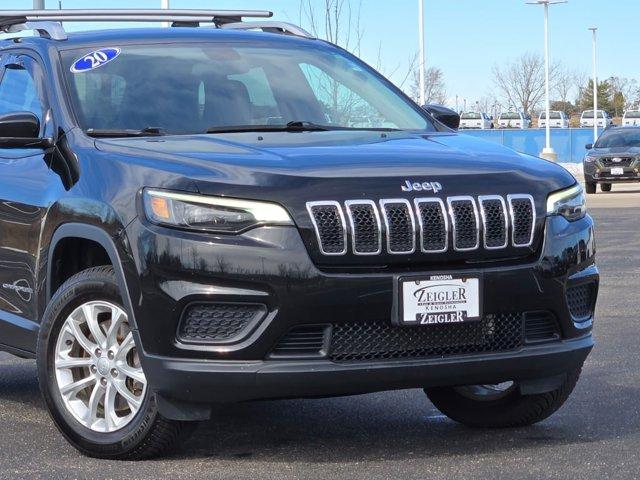 used 2020 Jeep Cherokee car, priced at $15,527