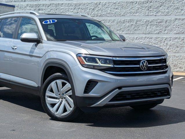 used 2021 Volkswagen Atlas car, priced at $24,500