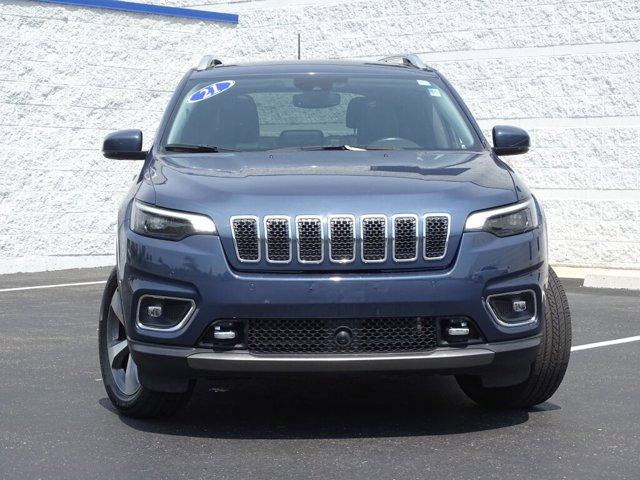 used 2021 Jeep Cherokee car, priced at $25,661