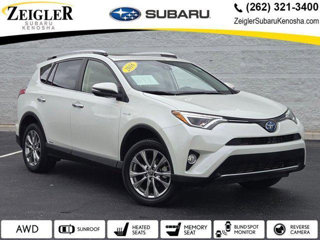 used 2016 Toyota RAV4 Hybrid car, priced at $23,080