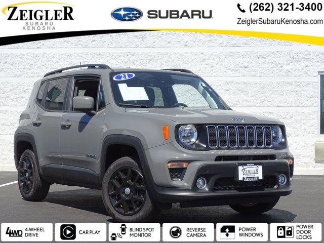 used 2021 Jeep Renegade car, priced at $19,471